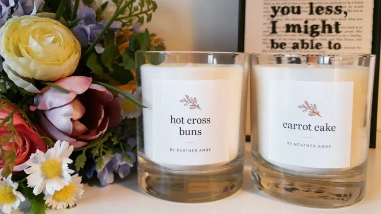 Easter Candles at Heather Anne Handmade Home Fragrance